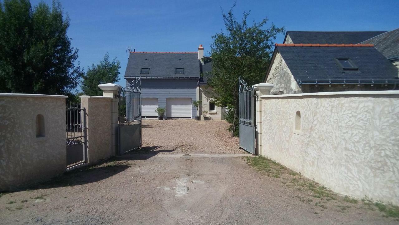 Gite Dans Le Vignoble De Bourgueil Le Port Boulet Exteriör bild